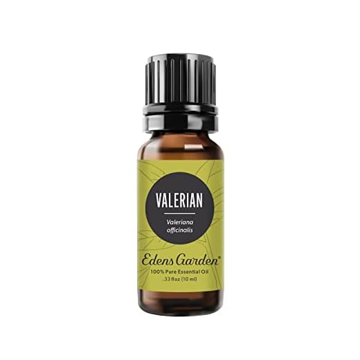 edens garden valerian essential oil, 100% pure therapeutic grade (undiluted natural/homeopathic aromatherapy scented essential oil singles) 10ml